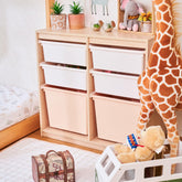 FIJN Earth Narrow Bin Organizer (2 Heights) - Kids Haven